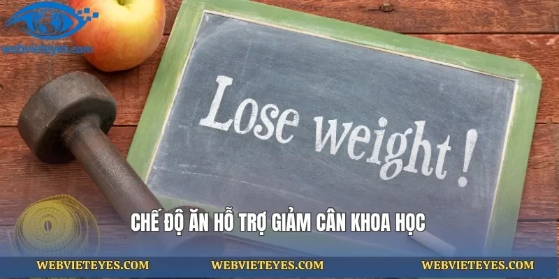 Chế độ ăn hỗ trợ giảm cân khoa học