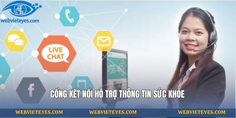 Cổng kết nối hỗ trợ thông tin sức khỏe