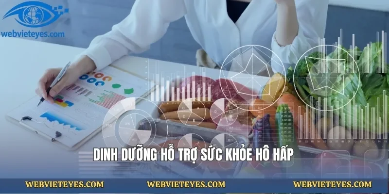 Dinh dưỡng hỗ trợ sức khỏe hô hấp