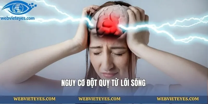 Nguy cơ đột quỵ từ lối sống