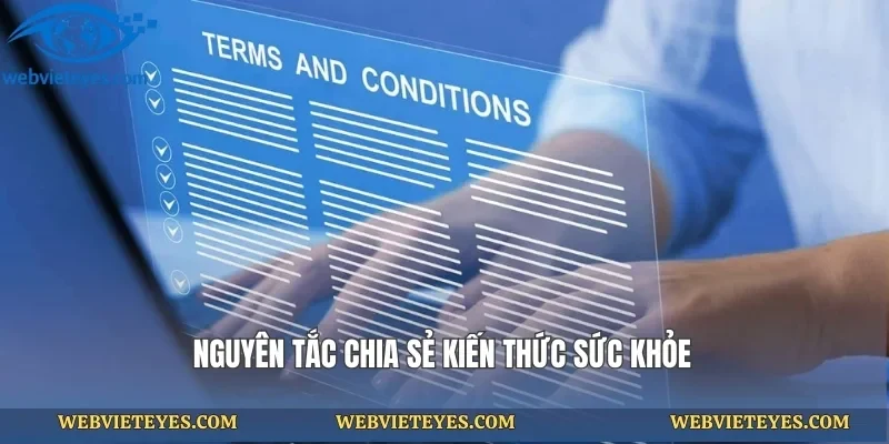 Nguyên tắc chia sẻ kiến thức sức khỏe