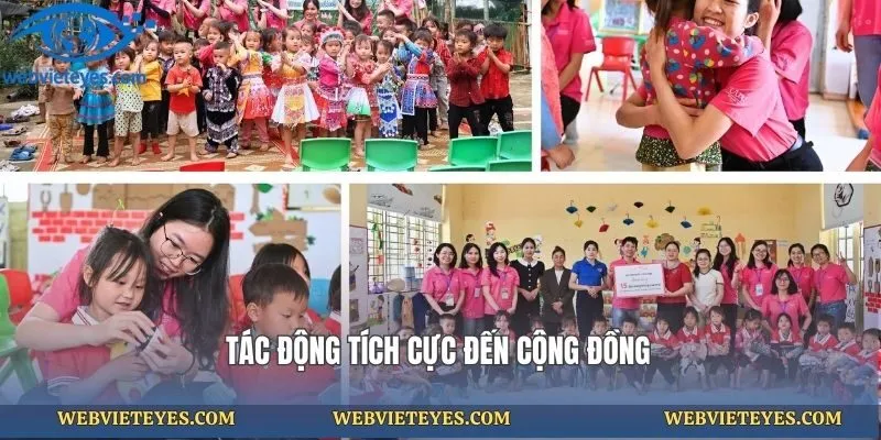 Tác động tích cực đến cộng đồng