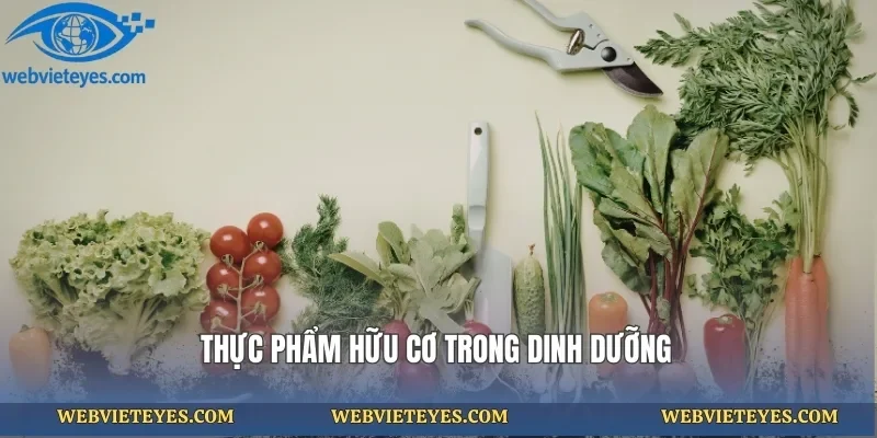 Thực phẩm hữu cơ trong dinh dưỡng